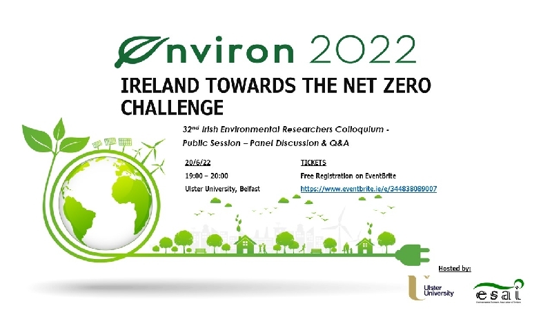 Environ 2022: 32nd Irish Environmental Researchers Colloquium